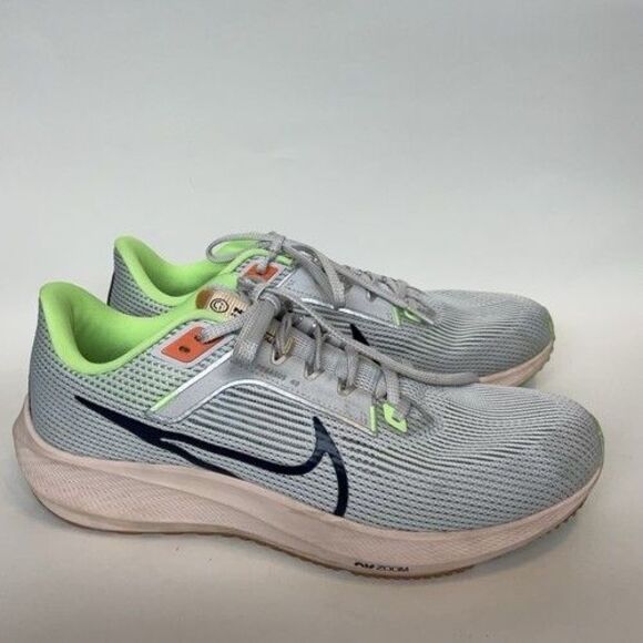 Nike Air Zoom Pegasus 43 Photon Dust Obsidian Running Sneakers Women Size 11 - Picture 11 of 14
